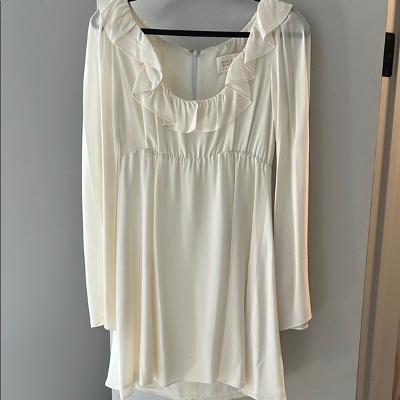 Stone Cold Fox Long Sleeve Cream Dress - Picture 1 of 2